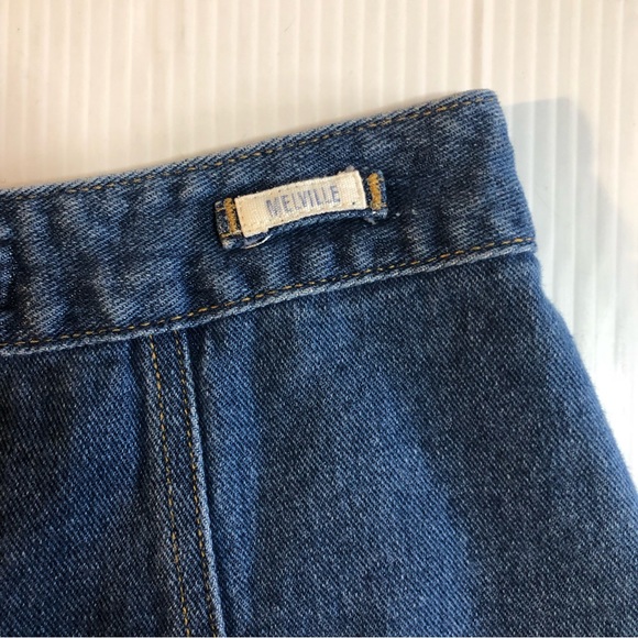 Brandy Melville Snap Front Denim Mini Skirt, 27 - Picture 7 of 11